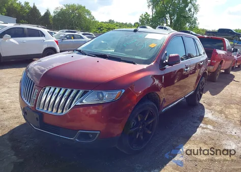 2014 Lincoln Mkx z USA, uszkodzony, nr VIN 2LMDJ6JK4EBL19554